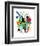 The Singing Fish-Joan Miro-Framed Art Print