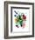 The Singing Fish-Joan Miro-Framed Art Print