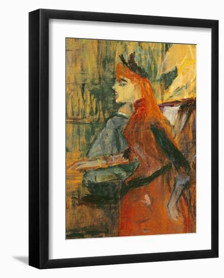 The Singing Lesson, 1882-Henri de Toulouse-Lautrec-Framed Giclee Print