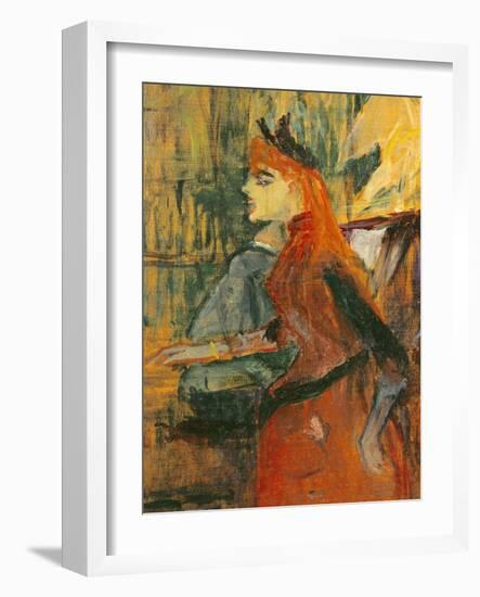 The Singing Lesson, 1882-Henri de Toulouse-Lautrec-Framed Giclee Print