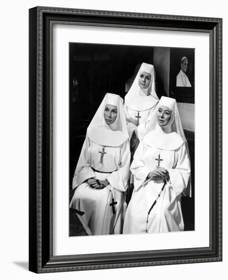 The Singing Nun, Agnes Moorehead, Debbie Reynolds, Greer Garson, 1966-null-Framed Photo