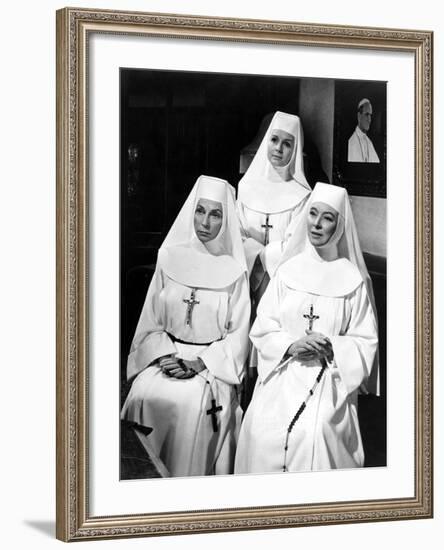 The Singing Nun, Agnes Moorehead, Debbie Reynolds, Greer Garson, 1966-null-Framed Photo