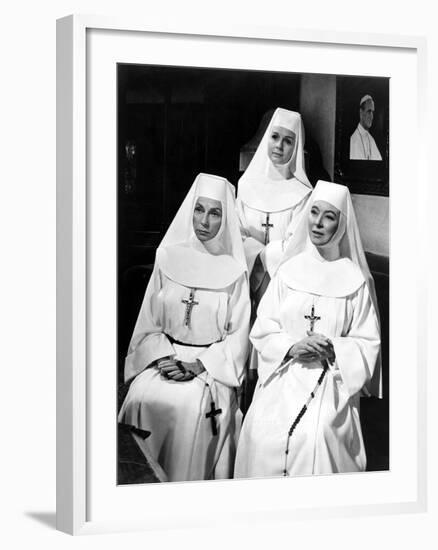 The Singing Nun, Agnes Moorehead, Debbie Reynolds, Greer Garson, 1966-null-Framed Photo