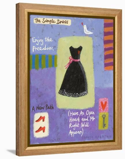 The Single Dress-Sophie Harding-Framed Premier Image Canvas