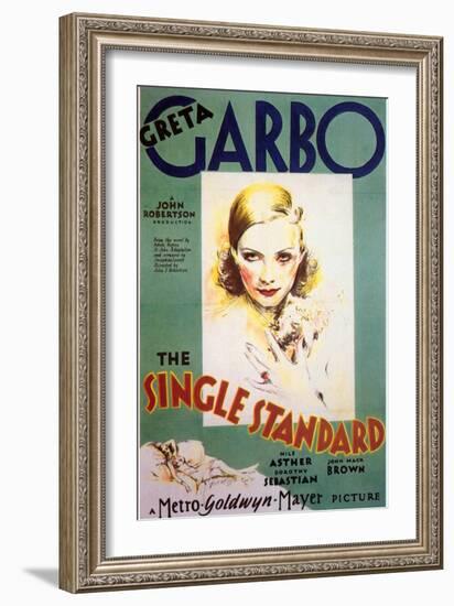 The Single Standard, 1929-null-Framed Art Print