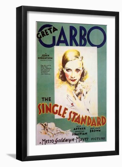 The Single Standard, 1929-null-Framed Art Print