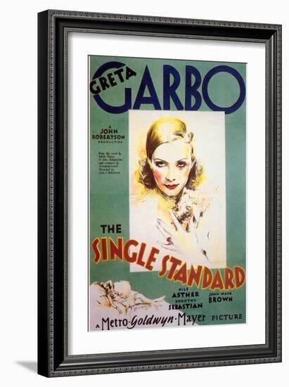 The Single Standard, 1929-null-Framed Art Print