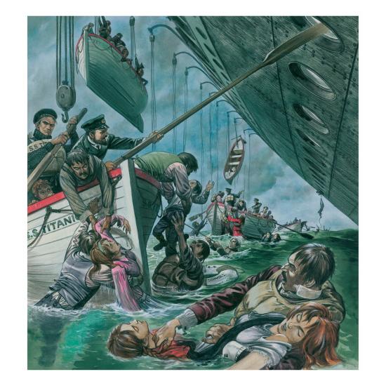 The Sinking Of The Titanic Giclee Print By Peter Jackson Art Com