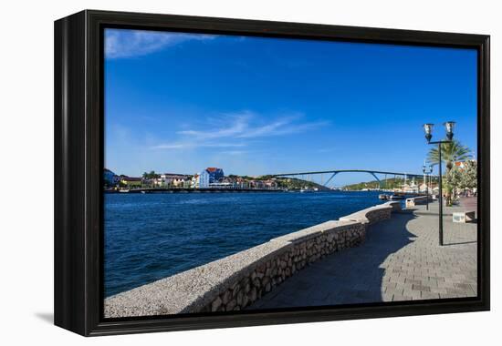 The Sint Annabaai Channel in Willemstad, Capital of Curacao, ABC Islands, Netherlands Antilles-Michael Runkel-Framed Premier Image Canvas