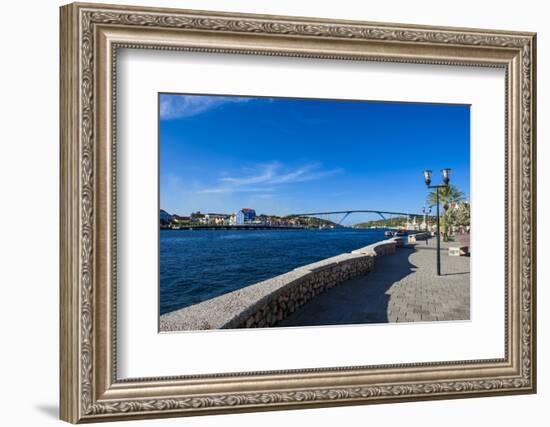 The Sint Annabaai Channel in Willemstad, Capital of Curacao, ABC Islands, Netherlands Antilles-Michael Runkel-Framed Photographic Print
