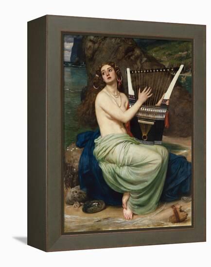 The Siren, 1864 (Oil on Canvas)-Edward John Poynter-Framed Premier Image Canvas