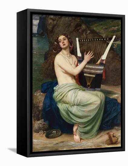 The Siren, 1864 (Oil on Canvas)-Edward John Poynter-Framed Premier Image Canvas