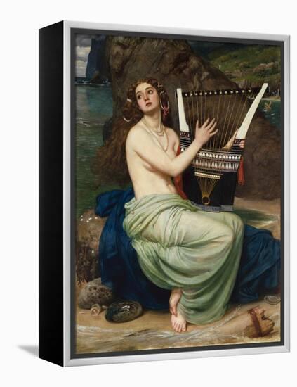 The Siren, 1864 (Oil on Canvas)-Edward John Poynter-Framed Premier Image Canvas