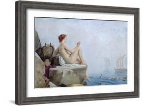 The Siren, 1888-Edward Armitage-Framed Giclee Print