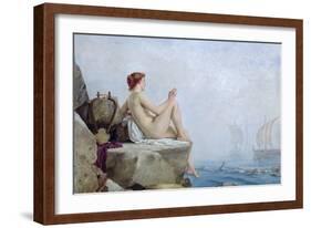 The Siren, 1888-Edward Armitage-Framed Giclee Print