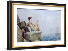 The Siren, 1888-Edward Armitage-Framed Giclee Print