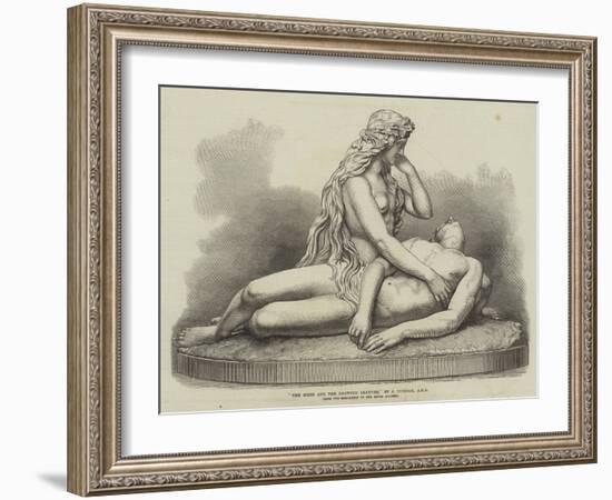 The Siren and the Drowned Leander, from the Exhibition of the Royal Academy-null-Framed Giclee Print