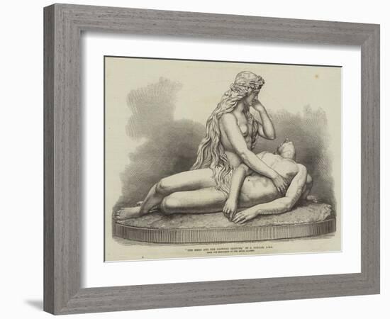 The Siren and the Drowned Leander, from the Exhibition of the Royal Academy-null-Framed Giclee Print