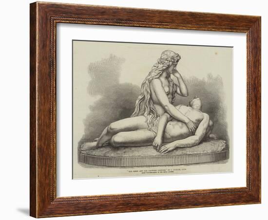 The Siren and the Drowned Leander, from the Exhibition of the Royal Academy-null-Framed Giclee Print