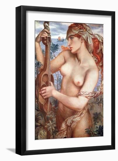 The Siren Mermaid Ligeia-null-Framed Giclee Print