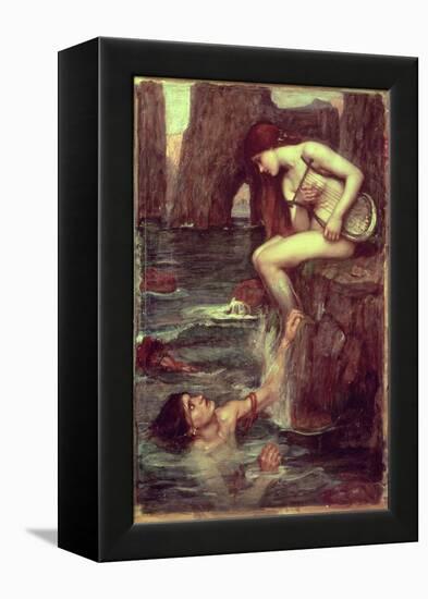 The Siren-John William Waterhouse-Framed Premier Image Canvas