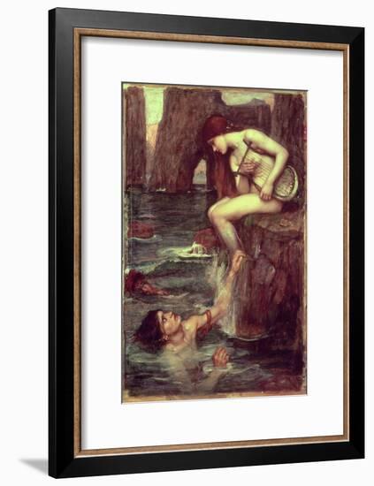 The Siren-John William Waterhouse-Framed Giclee Print