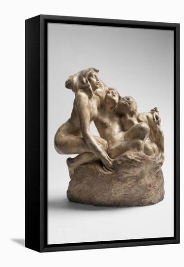 The Sirens, Modeled 1887, Cast before 1917 (Plaster)-Auguste Rodin-Framed Premier Image Canvas