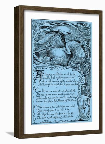 The Sirens Three --Walter Crane-Framed Giclee Print