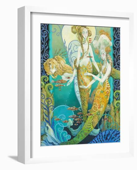 The Sirens-David Galchutt-Framed Giclee Print