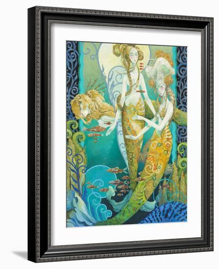 The Sirens-David Galchutt-Framed Giclee Print