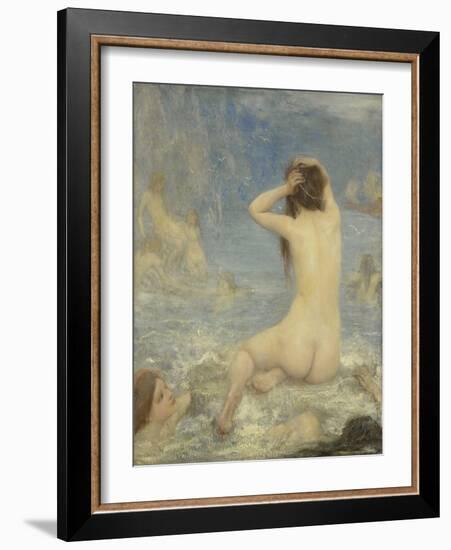 The Sirens-John Macallan Swan-Framed Art Print