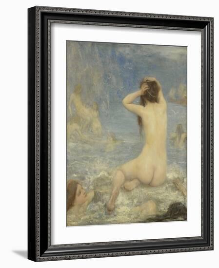 The Sirens-John Macallan Swan-Framed Art Print