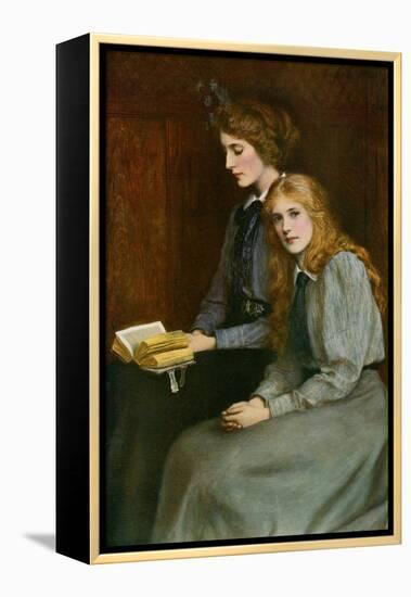 The Sisters, 1900-Ralph Peacock-Framed Premier Image Canvas