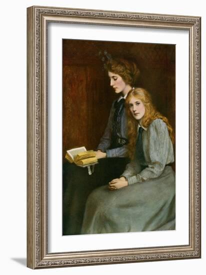 The Sisters, 1900-Ralph Peacock-Framed Giclee Print