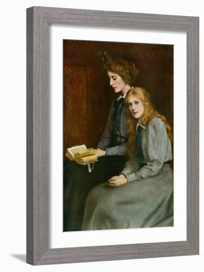 The Sisters, 1900-Ralph Peacock-Framed Giclee Print