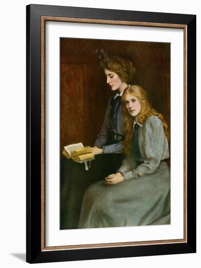 The Sisters, 1900-Ralph Peacock-Framed Giclee Print