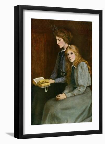 The Sisters, 1900-Ralph Peacock-Framed Giclee Print