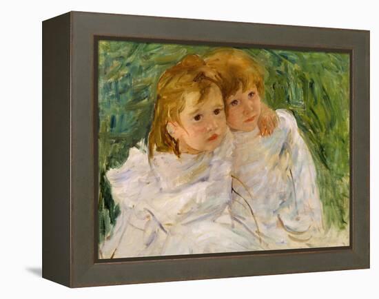 The Sisters, C.1885-Mary Cassatt-Framed Premier Image Canvas