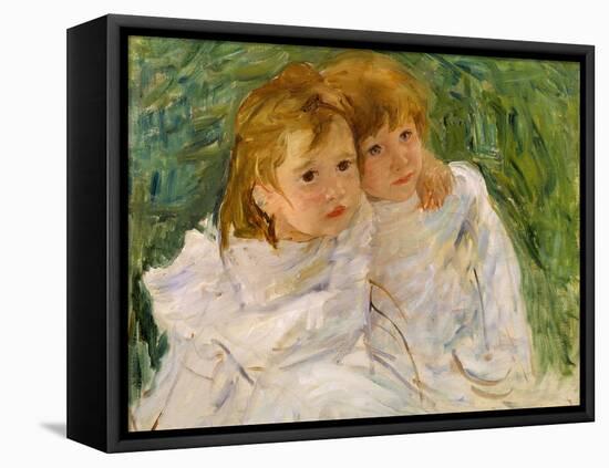 The Sisters, C.1885-Mary Cassatt-Framed Premier Image Canvas