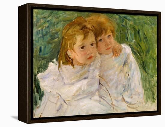 The Sisters, C.1885-Mary Cassatt-Framed Premier Image Canvas