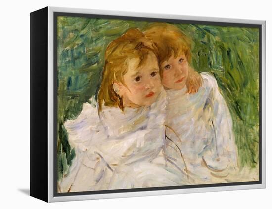 The Sisters, C.1885-Mary Cassatt-Framed Premier Image Canvas