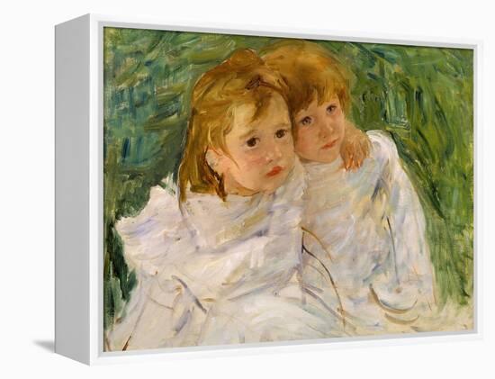 The Sisters, C.1885-Mary Cassatt-Framed Premier Image Canvas