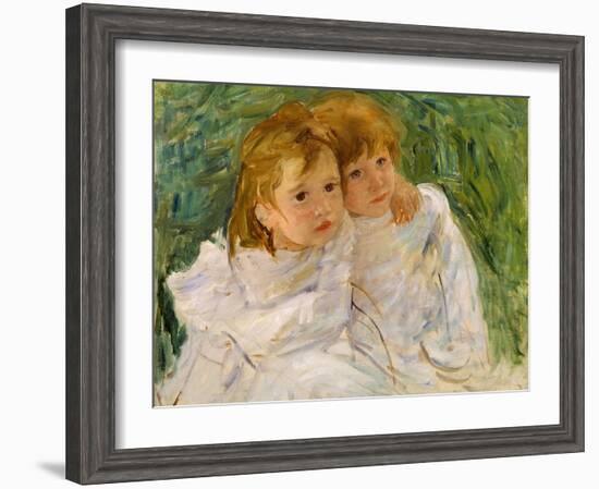 The Sisters, C.1885-Mary Cassatt-Framed Premium Giclee Print