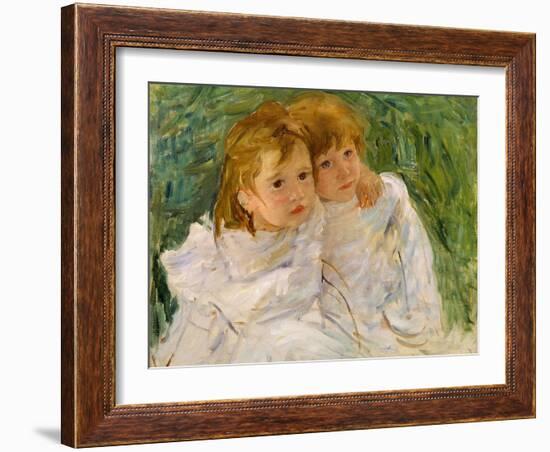 The Sisters, C.1885-Mary Cassatt-Framed Premium Giclee Print