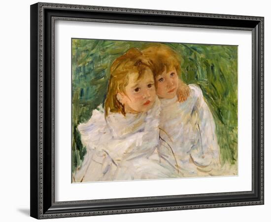 The Sisters, C.1885-Mary Cassatt-Framed Premium Giclee Print