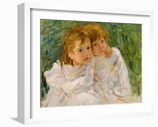 The Sisters, C.1885-Mary Cassatt-Framed Giclee Print