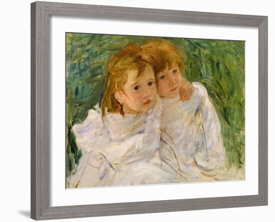 The Sisters, C.1885-Mary Cassatt-Framed Giclee Print