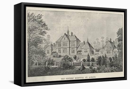 The Sisters' Hospital, St Albans-null-Framed Premier Image Canvas