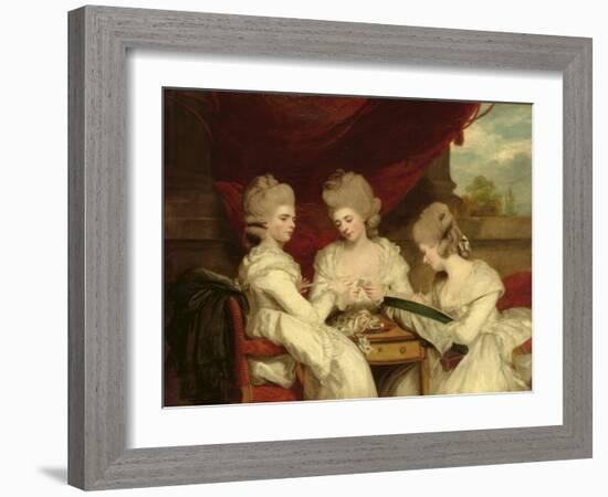 The Sisters Waldegrave-Sir Lawrence Alma-Tadema-Framed Giclee Print