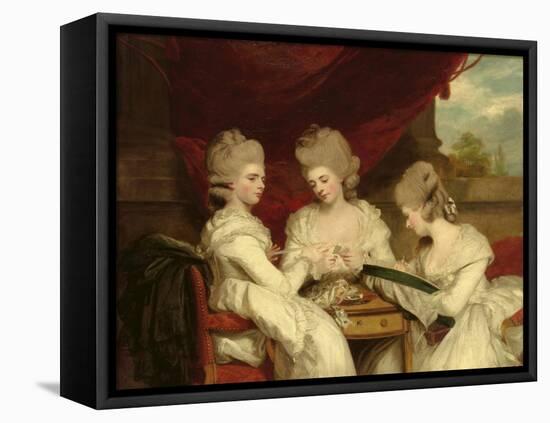 The Sisters Waldegrave-Sir Lawrence Alma-Tadema-Framed Premier Image Canvas